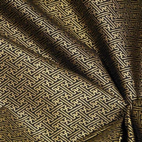 metallic black fabric wholesale|gold metallic cotton fabric.